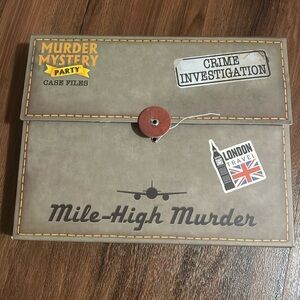 murder mystery party case files mile high murder game